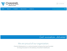 Tablet Screenshot of channelmedsystems.com